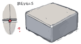 Blood trail beveled blocks