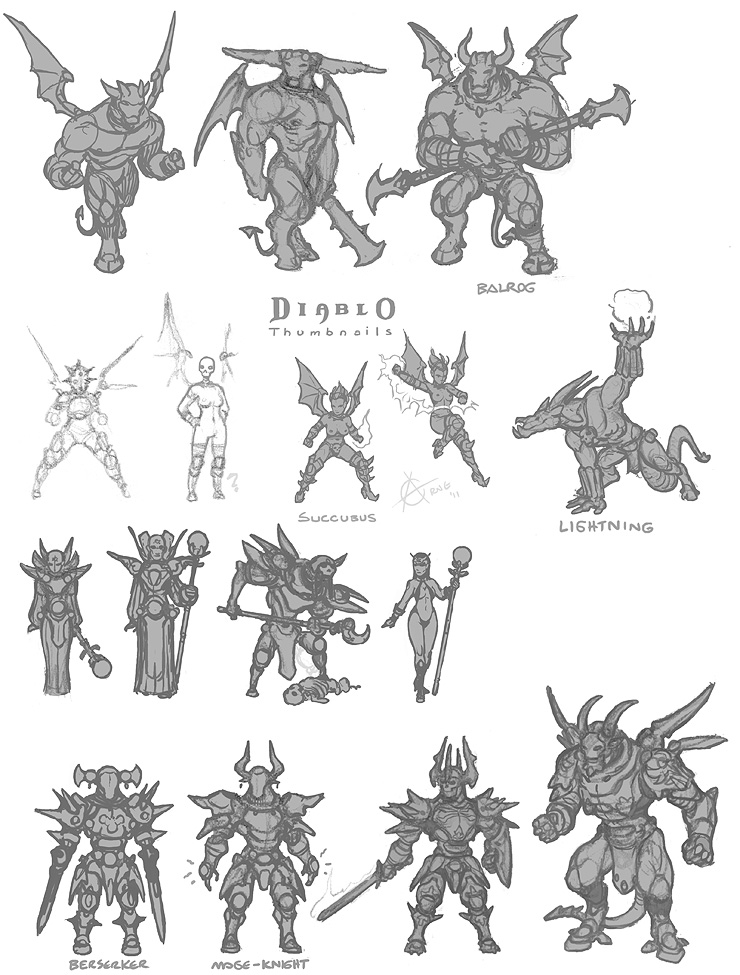 Diablo monsters